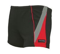 Aqua-Speed Kinder Badeshorts Diego Boys Aquashorts Einheitsgröße schwarz/rot/grau