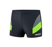 Aqua Speed Kinder Jungen Boxer Badehose + gratis eBook | Schwimmhose Jungs | Badepants | Strand Kinderbadehose eng | 38. Grau Grün Gr. 116 | Andy