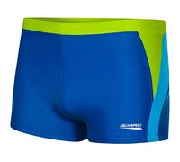 Aqua Speed Kurze Badehose Herren + gratis eBook | Blaue Schwimmbekleidung | Kastenbadehose Sport | Swimming | Dario, Gr. M, 28 Blue Light Blue Green