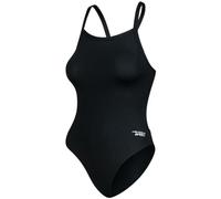 Aqua Speed Nachhaltiger Badeanzug mit UV-Schutz und Hochschnitt für die Moderne Schwimmerin ANA, Größen:42, Farbe:Schwarz