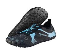 Aqua Speed Nautilus modische Aqua Schuhe + Microfaserhandtuch | Herren | Damen | Jungen | Mädchen | Jugendliche | Profilsohle, Farbe:Nautilus Hellblau 32, Größe:45