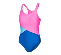 Aqua Speed Pola Badeanzug Mädchen | Einteiler | 104-158 | UV-Schutz | Blickdicht | Chlorresistent | Anti-Pilling | Schwimmanzug Blue - Pink - Light Blue - 32 Gr. 152