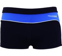 Aqua Speed Retro Badehose Männer + gratis eBook | Kastenbadehose | Boxer Schwimmhose | UV Schwimmbekleidung | 42 Hellblau Blau, Gr. L | Grant