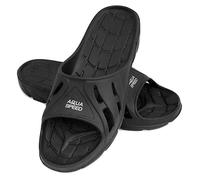 Aqua Speed Set - Badelatschen Alabama Herren + Mikrofaserhandtuch Gr. 41-45, Alabama Herren - 07, 41