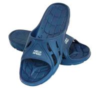 Aqua Speed Set - Badelatschen Alabama Herren + Mikrofaserhandtuch Gr. 41-45, Alabama Herren - 10, 43