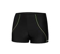 Aqua Speed Sport Badehosen für Männer + gratis eBook | Schwimmhose | Jungs Schwimmbekleidung | UV Kastenbadehose | Harry, Gr. S, 01 Black Green