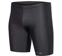 Aqua Speed Swim Trunks für Herren + gratis eBook | Lange Enge Schwimmhosen | UV Badehose Badepants Boys Jungs | Jammer | Long, Gr. S, Titanium