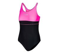 Aqua Speed UV Kinderbadeanzug Mädchen 4/5 Jahre | einteiliger Badeanzug Kleinkind | schwarz rosa Schwimmanzug für Kinder | Schwimmunterricht | Sport | Sommer | 19 Black - pink | Emily