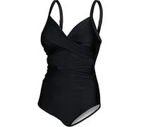 Aqua Speed Vivian Badeanzug für Damen | Bademode Bauchweg | Badebekleidung Frauen | Damenbadeanzug einteilig elegant | Frauenbadeanzug Einteiler | One Piece Swimsuit - Schwarz - Gr 38