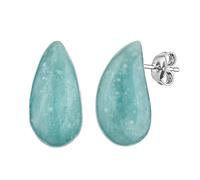 Aquamarin-Ohrringe aus Silber 925 Sperancie 20 x 10 mm