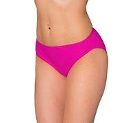 Bikini-Hose AQUARTI "Bikinihose Aquarti Damen Bikini Hose mit mittelhohem Bund", Damen, Gr. 40, N-Gr, pink, Obermaterial: 80% Polyamid PA. 20% Elasthan EL., Badehosen Bikini-Hose (83408850-40) pink
