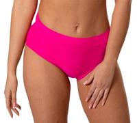 Aquarti Damen Bikinihose High Waist mit Umschlagbund Unterteil, Farbe: Rosa, Größe: 40