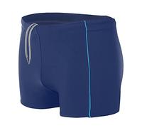 Aquarti Herren Badehose Kurz mit Kontrastpaspel, Farbe: Dunkelblau/Blau, Größe: 3XL