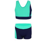 Aquarti Mädchen Sport Badeanzug | Badeanzug Mädchen Zweiteilig mit Racerback und Badehose