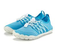 Aquaschuh VENICE BEACH "Badelatsche, Badeschuhe, Badeschlappe, Wasserschuh, leichter Slipper", Damen, Gr. 38, blau (himmelblau), Obermaterial: 100% Textilmaterial. Decksohle: 100% Textilmaterial. Futt