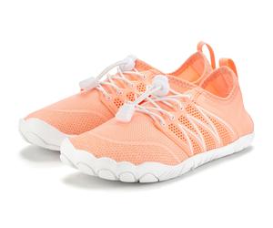 Aquaschuh VENICE BEACH "Badelatsche, Badeschuhe, Badeschlappe, Barfußschuh, leichter Slipper", Damen, Gr. 39, orange (peach), Obermaterial: 100% Textilmaterial. Decksohle: 100% Textilmaterial. Futter: