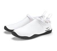 Aquaschuh VENICE BEACH "Badelatsche, Badeschuhe, Badeschlappe, Wasserschuh, leichter Slipper", Damen, Gr. 36, schwarz-weiß (weiß, schwarz), Obermaterial: 80% Neopren, 20% Textilmaterial. Decksohle: 10