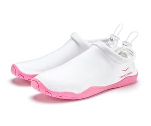 Aquaschuh VENICE BEACH "Badelatsche, Badeschuhe, Badeschlappe, Wasserschuh, leichter Slipper", Damen, Gr. 37, rosa (weiß, rosé), Obermaterial: 80% Neopren, 20% Textilmaterial. Decksohle: 100% Textilma
