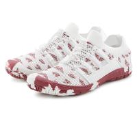 Aquaschuh VENICE BEACH "Badeschuh, Slipper, Wasserschuh", Damen, Gr. 43, weiß (weiß, bordeaux), Obermaterial: 100% Textilmaterial. Decksohle: 100% Textilmaterial. Futter: 100% Textilmaterial. Laufsohl