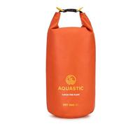 AQUASTIC Dry Bag 13 l PVC Waterproof Bag | Rolltop-Verschluss mit Schnalle | Verstellbarer Schultergurt | Schutz vor Feuchtigkeit und Abrieb | Orange | Maße 20×58 cm