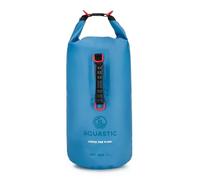 AQUASTIC Dry Bag 20 l Wasserdichtes PVC 500D | Rolltop-Verschluss mit Schnalle | Zwei verstellbare Gurte | Breiter Einstieg | Maße 23×62 cm | Ideal für Kajak und Trekking