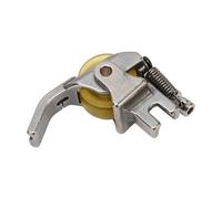 aqxreight Gummirad-Nähfuß, 0,3 Mm Starkes Metall, Einfache Installation, Rollennähfuß für die Reparatur von Nähmaschinen, Ersatz Beim Direkten Nähen, Idealer Gummifuß-Rollenfuß