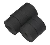 AQXYWQLL 5 Meter 2-10 cm schwarzes Polyester-Gurtband, Klebeband, Rucksackgurt, Hundehalsband, Sicherheitsgurt, DIY-Nähmaterial, Zubehör(70mm)