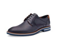 Schnürschuh ARA "Ara Businessschuhe Glattleder", Damen, Gr. 44, blau, Glattleder, Schuhe Schnürschuh (29974945-44) blau