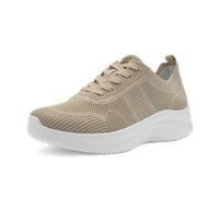 Sneaker ARA "Ara Sneaker Textil", Damen, Gr. 40, beige, Textil, Schuhe Sneaker (55618527-40) beige