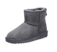 ara Stiefelette Veloursleder Grau Warmfutter