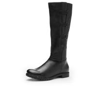 Stiefel ARA "Ara Stiefel Glattleder", Damen, Gr. 42, schwarz, Glattleder, Schuhe (77071220-42) schwarz