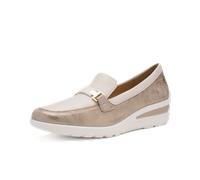 ara Zürich Pumps beige für Damen, gold, Größe 41 ½ EU / 7,5 UK