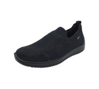 Slip-On Sneaker ARA "LISSABON", Damen, Gr. 6 (39), blau (nachtblau), Textil, Microfaser, unifarben, casual, Schuhe, Slipper, Sneaker in Komfortweite G (= weit) (97289733-6) nachtblau