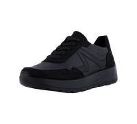 Sneaker ARA "NEW YORK", Damen, Gr. 7,5 (41), schwarz, Synthetik, Textil, Schuhe, Plateausneaker in Komfortweite H (= sehr weit) (25724901-7,5) schwarz