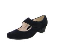 Spangenpumps ARA "CATANIA" Gr. 7,5 (41), schwarz Damen Schuhe Riemchenpumps in H 12-Weite = sehr weit (70999461-7,5)