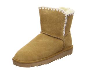 ara Alaska Boot camel für Damen, beige, Größe 43 EU