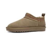 Hausschuh ARA "Ara Hausschuhe Veloursleder", Damen, Gr. 38, grau (taupe), Veloursleder, casual, Schuhe (52142340-38) taupe