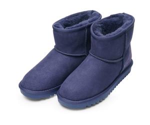 Ara "Alaska Classic Short", Winterboots zum Schlupfen in bequemer Weite G (=weit) (29011265-38) dunkelblau