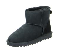 ara Stiefelette Veloursleder Schwarz Warmfutter