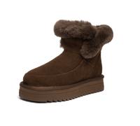 ara Arktis Stiefelette coffee für Damen, braun, Größe 42 EU