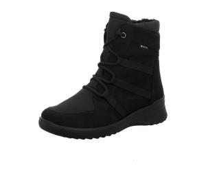 ara Bequeme Stiefeletten für Damen, schwarz, Größe 38 EU