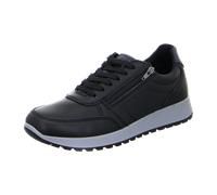 ara Herrenschuhe Sportliche Schnürer BLACK BLACK - Gr. - 45
