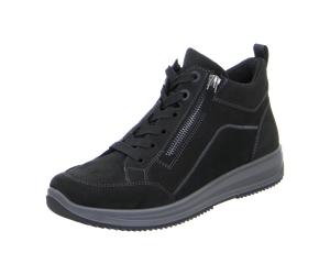 ara BootieSchwarzNubuk für Damen, schwarz, Größe 36 EU / 3 UK