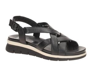 ara CAMBRIDGE 12-26508 01 schwarz - Riemchen Sandale für Damen - Größe 43