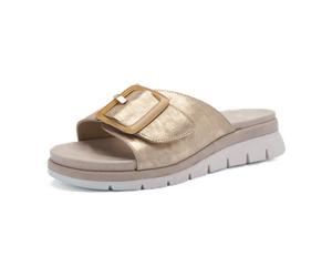 ara Cambridge Pantolette shell für Damen, gold, Größe 36 EU