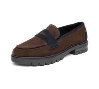 Ara Damenschuhe Slipper / Trotteur CAFFEE,BLAU CAFFEE/BLAU - Gr. - 7.5 UK