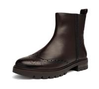 Stiefelette ARA "Ara Stiefelette Leder", Damen, Gr. 38,5, dunkelbraun, Leder, Schuhe Stiefelette (34440943-38,5) dunkelbraun