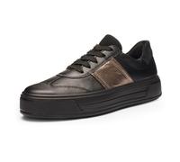 Sneaker ARA "Ara Sneaker Glattleder", Damen, Gr. 38,5, schwarz kombi, Glattleder, casual, Schuhe (11026314-38,5) schwarz kombi