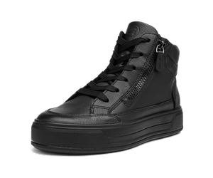 ara Canberra Mid Sneaker Schuhe schwarz H-Weite Plateau 12-23008 für Damen, schwarz, Größe 38 EU / 5 UK