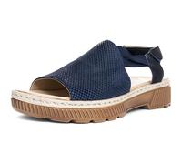 ara Capri Sandalette blau für Damen, blau, Größe 38 EU